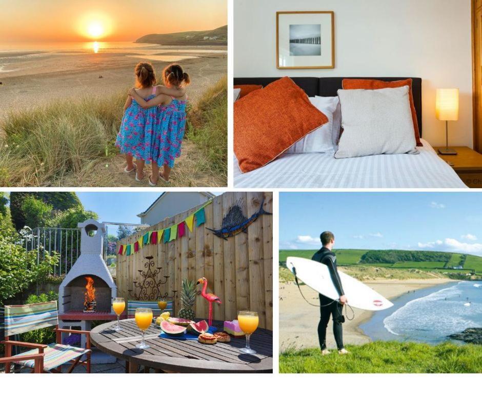 Croyde White House 4 Bedrooms Exterior photo